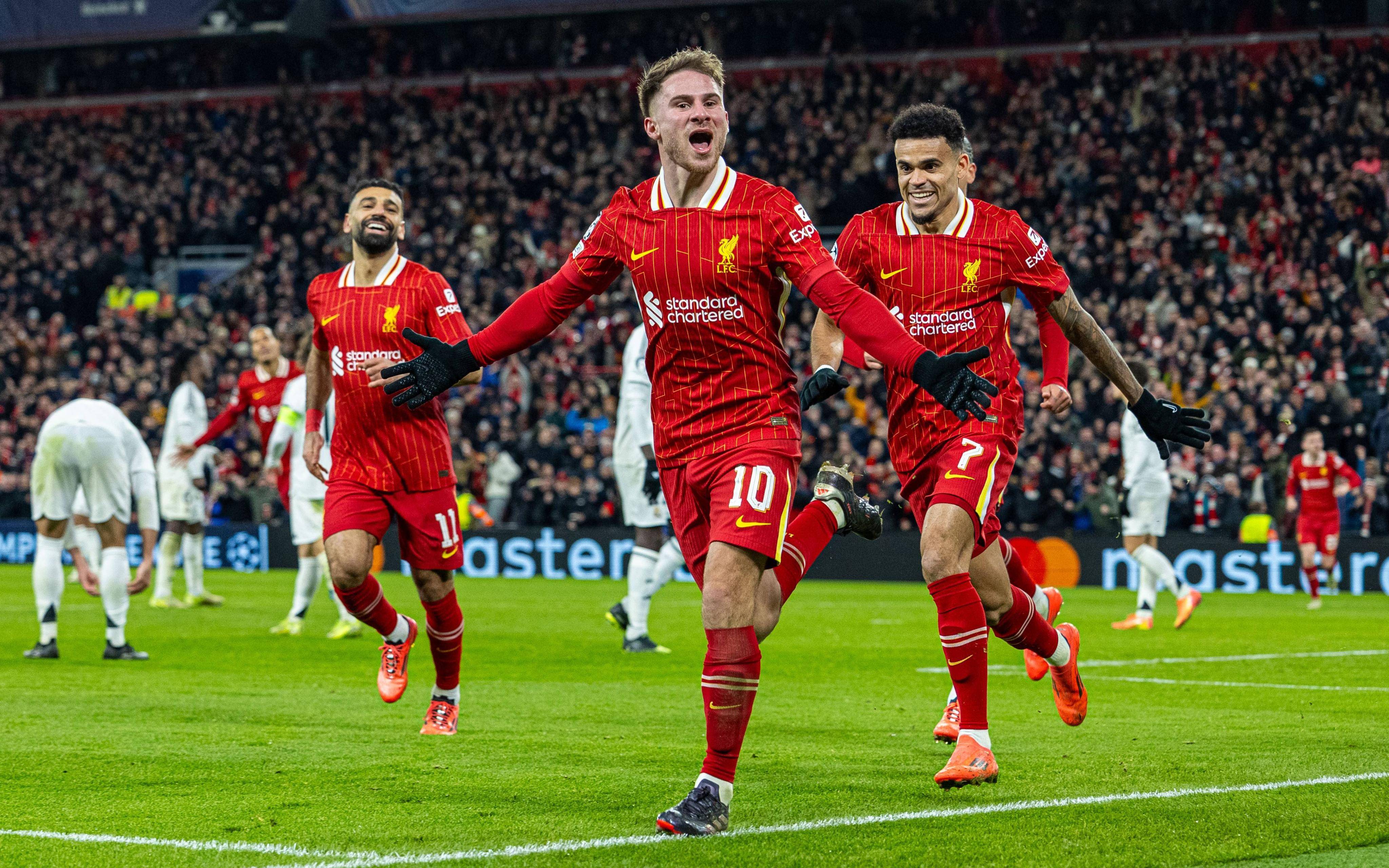 利物浦主场力克拜仁，晋级八强