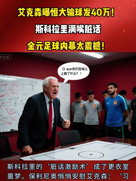 真相大白！一场足球比赛揭露背后黑幕