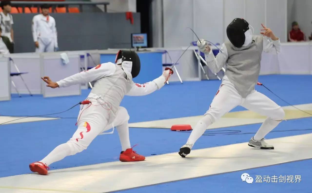 英国击剑好手力克对手，夺冠瞬间